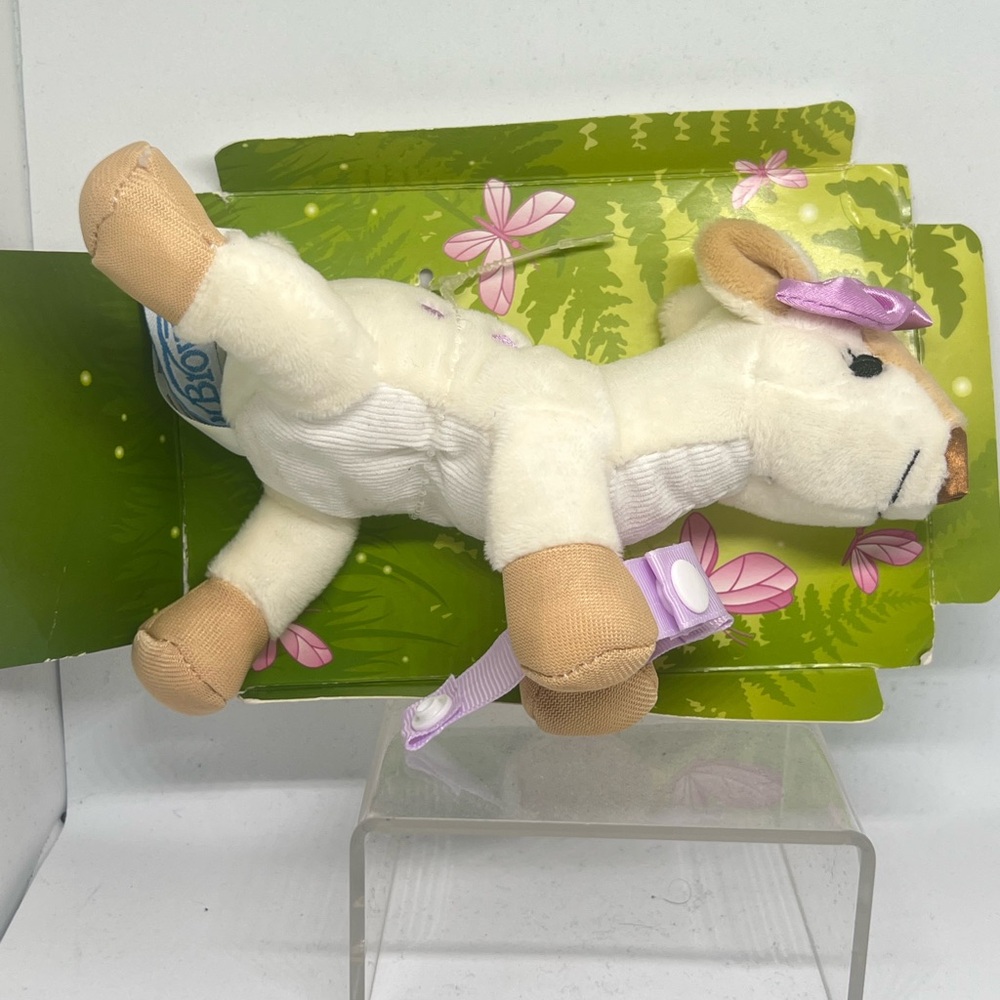 Dr Brown's Darcy Deer Plush Pacifier Holder Clip Fawn Lovey Stuffed Soothie 6"